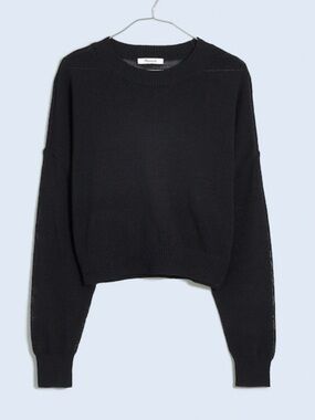 Madewell Black Crewneck Sweater
